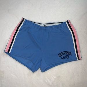 Blue Abercrombie shorts